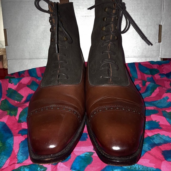 Men’s Meermin Ankle Boots Brown Size 6.5 (Euro)